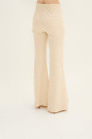 Pantalon Pli Dama Crème