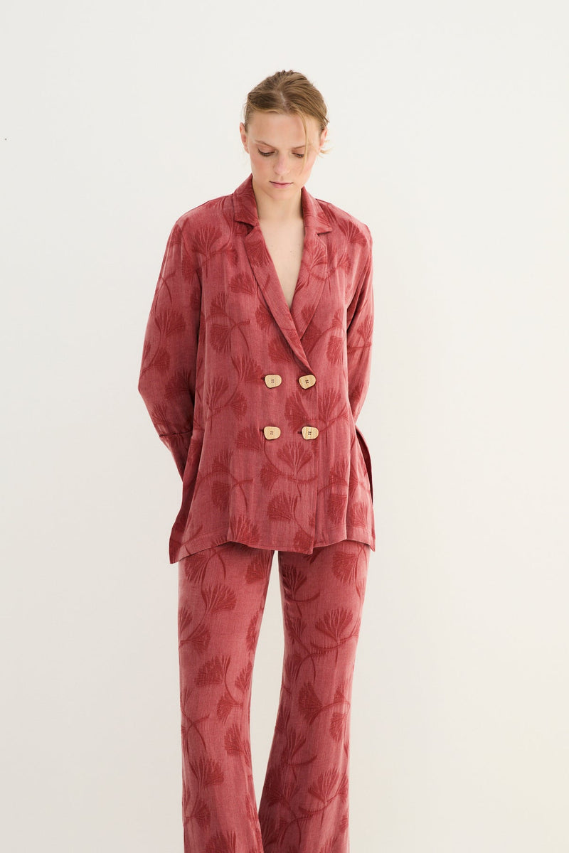 Veste Icon Palmes Sienne