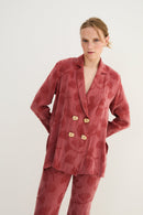 Veste Icon Palmes Sienne