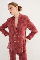 Veste Icon Palmes Sienne