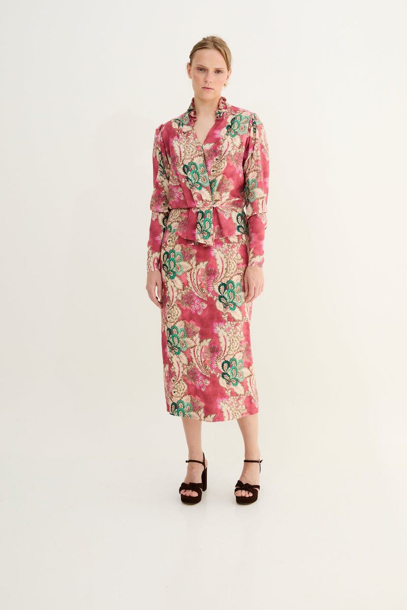 Blouse Mariana Balnéaire Fraise