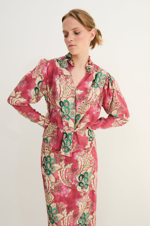 Blouse Mariana Balnéaire Fraise