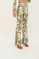 Pantalon Eighties Branches Vert