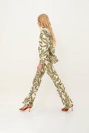 Pantalon Eighties Branches Vert