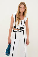 Body Rubans Coton Blanc