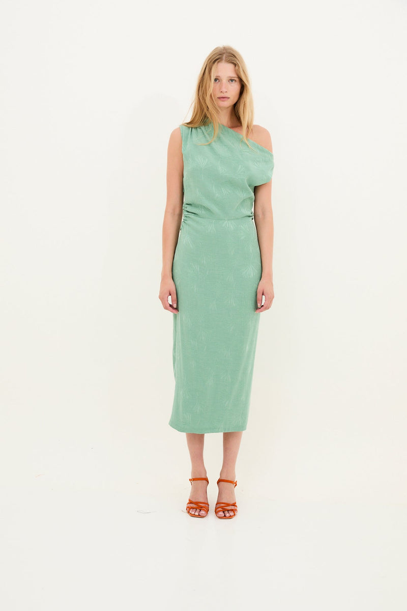 Robe Sanon Palmes Jade
