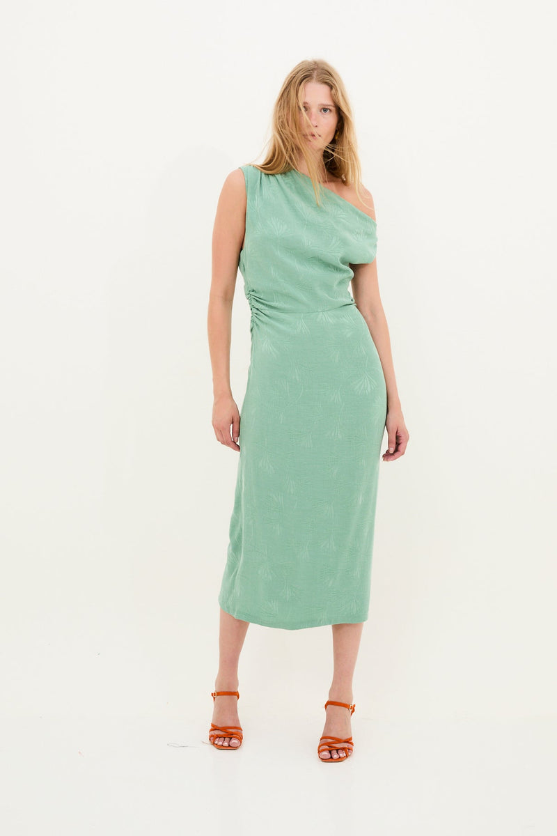 Robe Sanon Palmes Jade