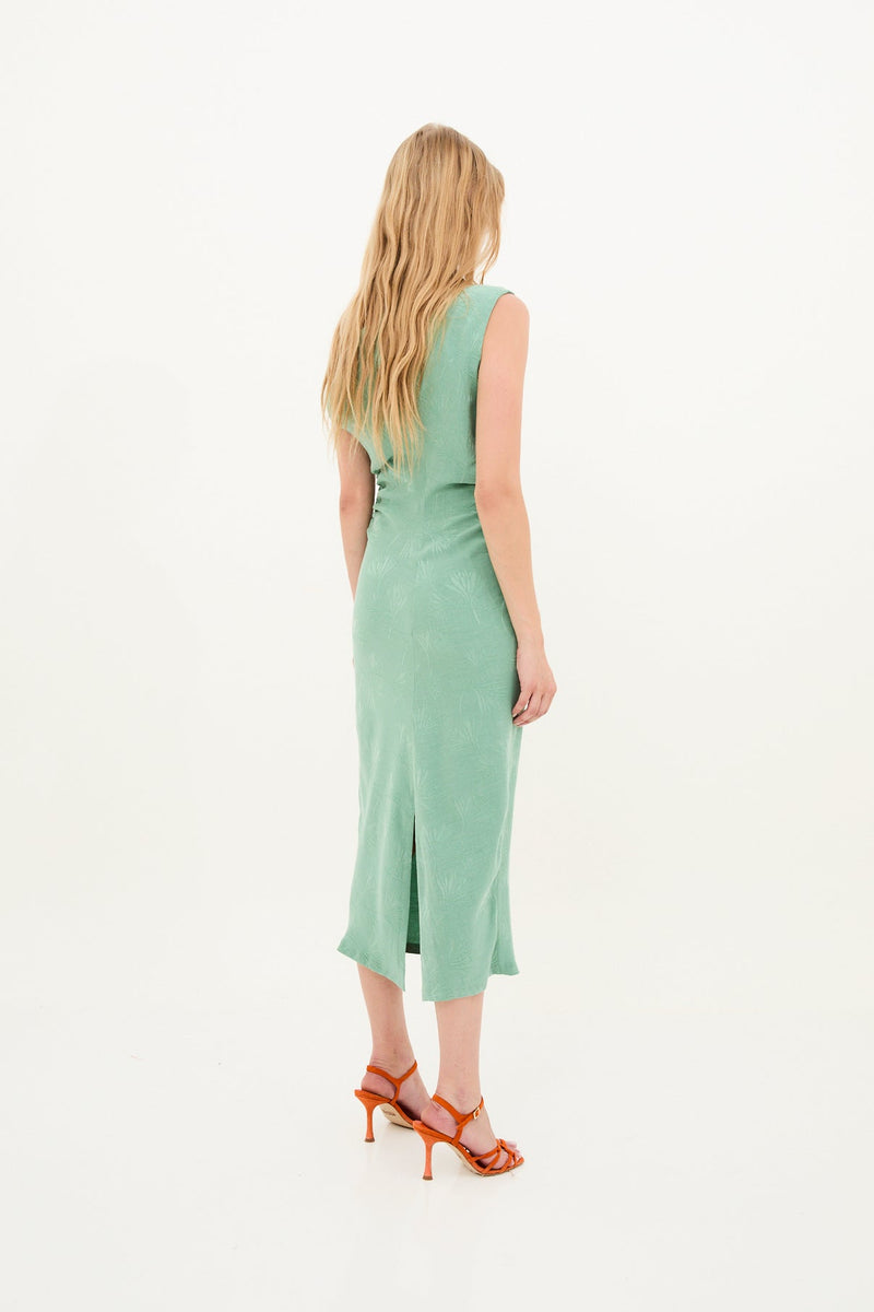 Robe Sanon Palmes Jade