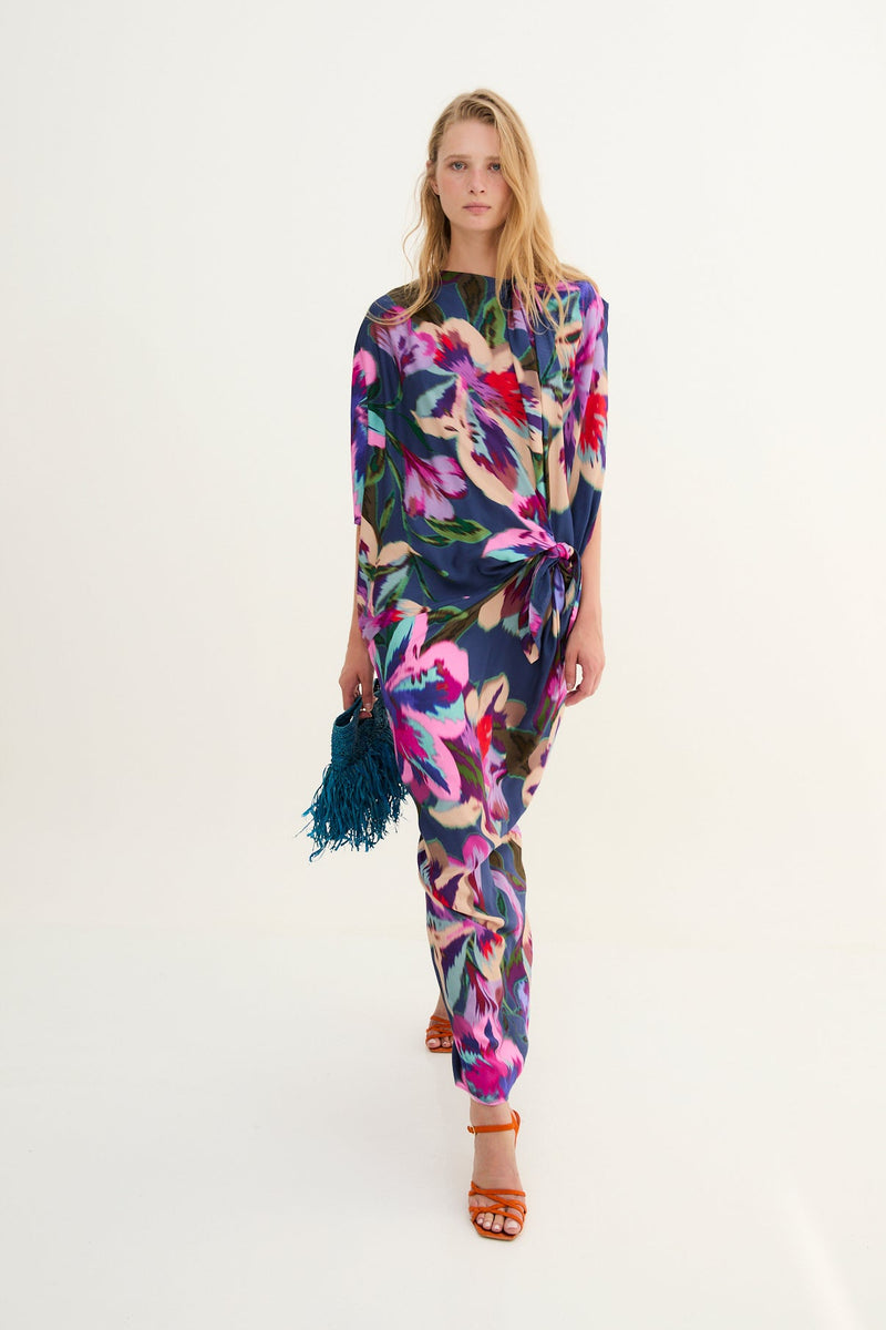 Robe Italien Monet Bleu