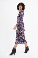 Robe Beky Midi Circo Morado