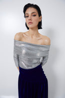 Top Giorgia Maille Argenté