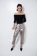 Top Giorgia Velours Noir