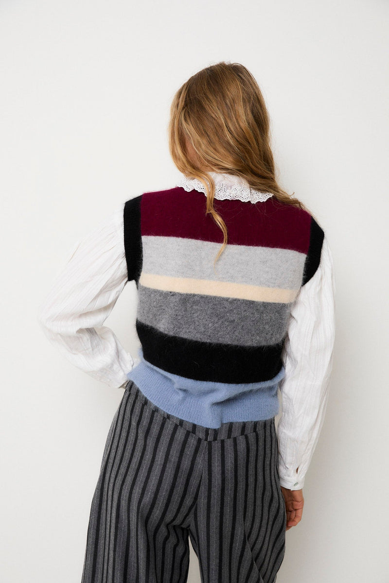 Gilet Nagoya Maille Gris