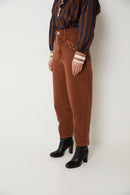 Jean Corset Clous Camel