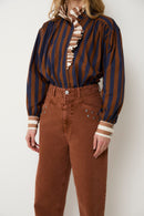 Jean Corset Clous Camel