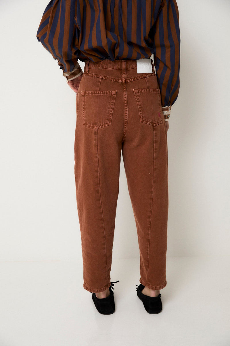 Jean Corset Clous Camel