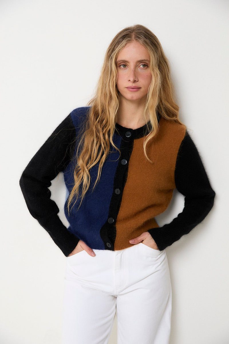 Veste Nagoya Maille Bleu