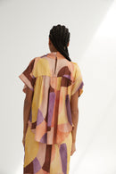 Blouse Juana Cubiste Rose