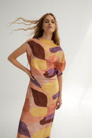 Robe Hara Cubiste Rose