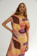 Robe Hara Cubiste Rose