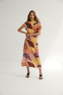 Robe Hara Cubiste Rose