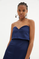 Robe Carolina Satin Nuit