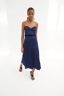 Robe Carolina Satin Nuit