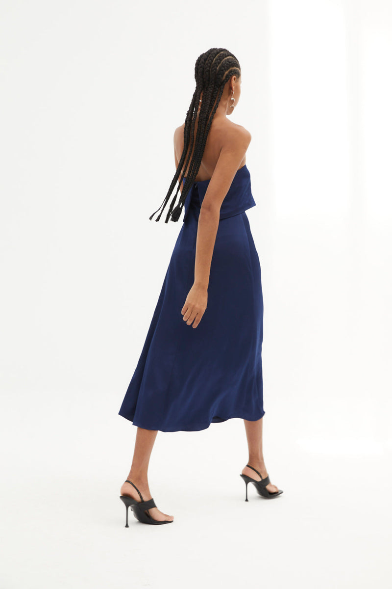 Robe Carolina Satin Nuit