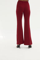 Pantalon Sixties Maille Griotte