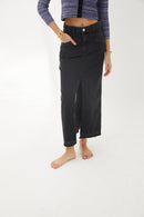 Jupe Denim Sergé Noir