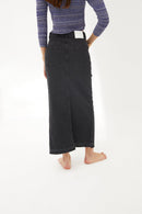 Jupe Denim Sergé Noir