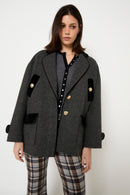 Manteau Dakota Shetland Anthracite