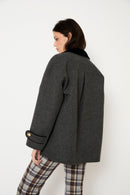 Manteau Dakota Shetland Anthracite