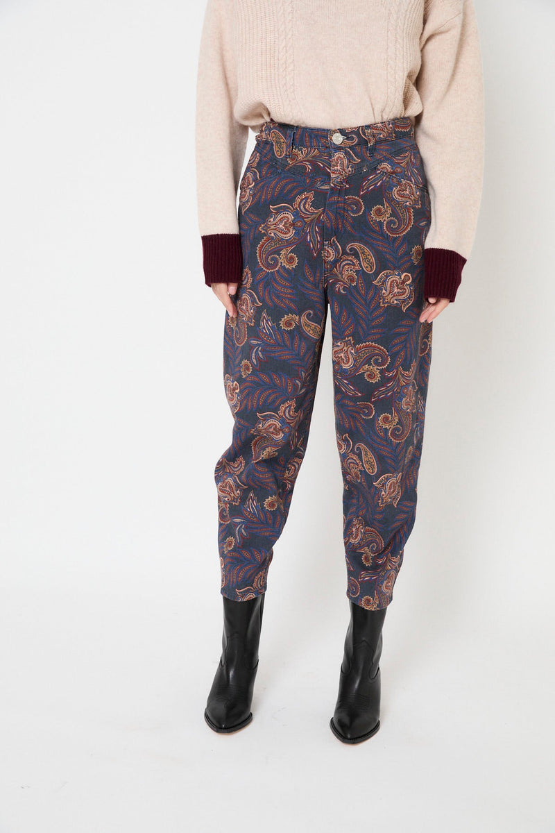 Jean Corset Amebas Bleu