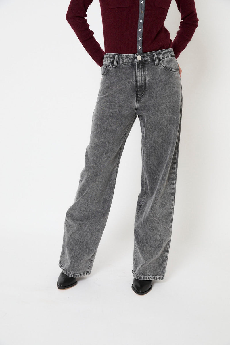 Jean Monkey Bleach Gris