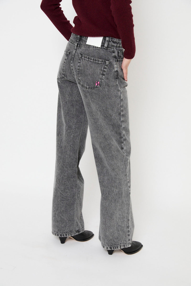 Jean Monkey Bleach Gris