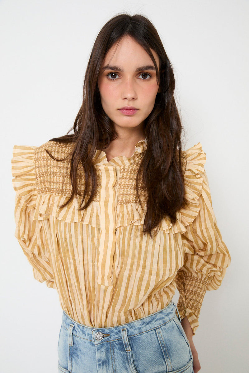 Blouse Conchita Nid D'Abeille Paille