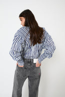 Blouse Venice Nid D'Abeille Bleu