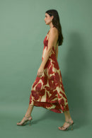 Robe Patricia Nénuphar Carmin