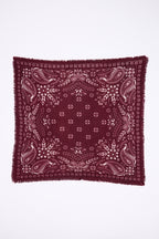 Petit Bandana Angy - Bordeaux Blanc - Femme