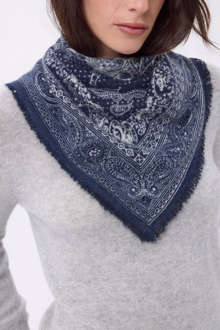 Bandana pequeño Apollon - Azul marino - Mujer