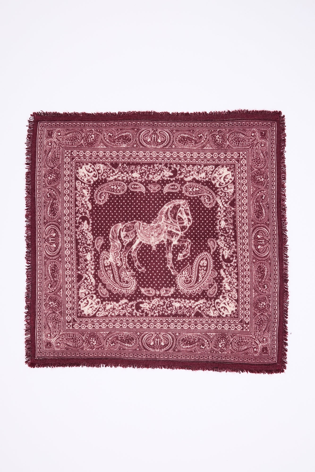 Small Apollon Bandana - Burgundy - Men