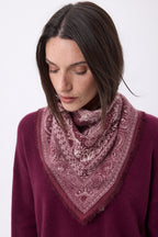 Petit Bandana Apollon - Bordeaux - Femme