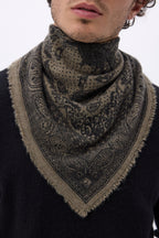 Bandana pequeño Apollon - Caqui jaspeado - Mujer