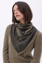 Bandana pequeño Apollon - Caqui jaspeado - Mujer
