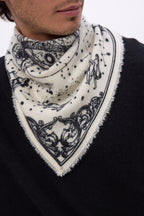 Small Astral Bandana - White - Men