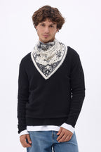 Small Astral Bandana - White - Men