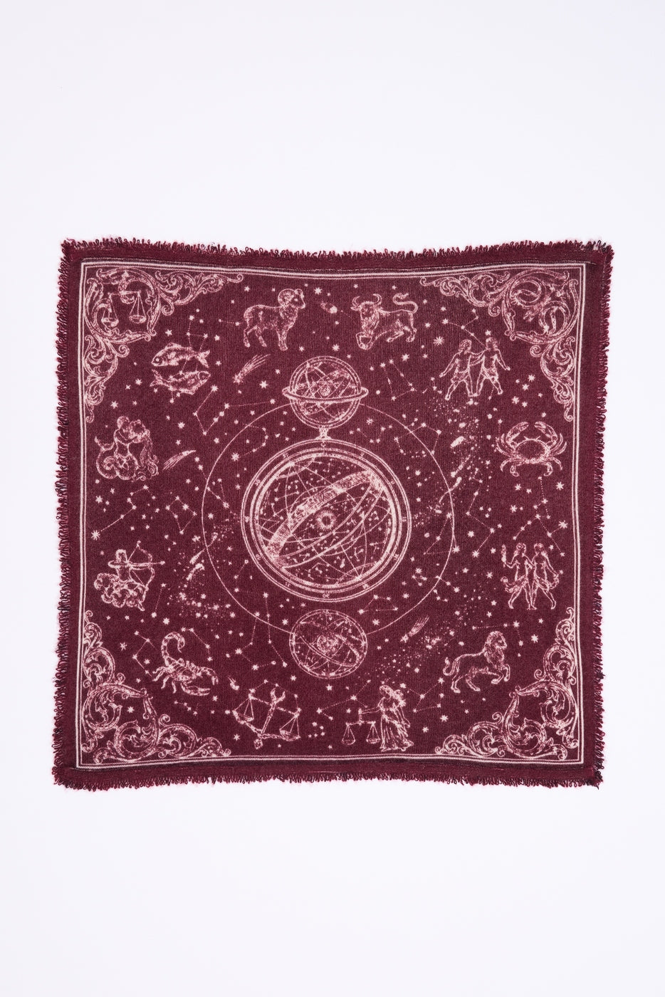 Bandana pequeño Astral - Burdeos - Mujer