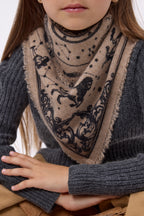 Small Astral Bandana - Cream Beige - Kids