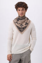 Small Astral Bandana - Cream Beige - Men